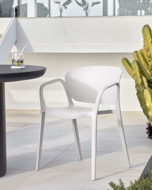 CC6094S05 01 500x625 - Ania Stackable Dining Chair - White