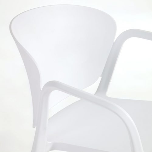 CC6094S05 4 500x500 - Ania Stackable Dining Chair - White