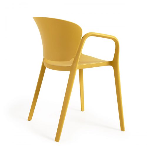 CC6094S31 2 500x500 - Ania Stackable Dining Chair - Yellow