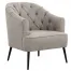 Chantal Accent Chair Ash 66x66 - Max Tub Chair - Charcoal