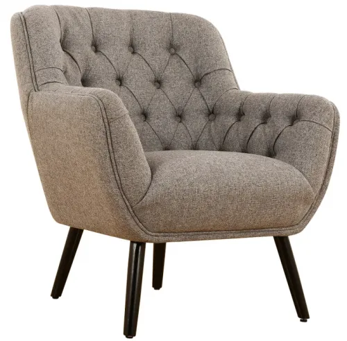 Melanie accent chair grey 500x492 - Melanie Fabric Accent Chair - Grey