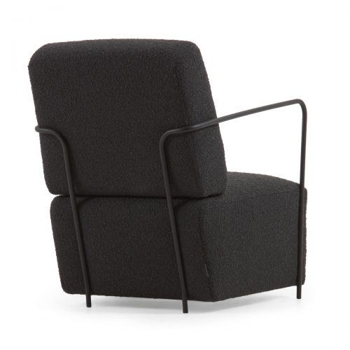 S564J01 3 500x500 - Gamer Arm Chair - Black Boucle