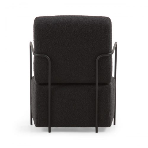 S564J01 4 500x500 - Gamer Arm Chair - Black Boucle