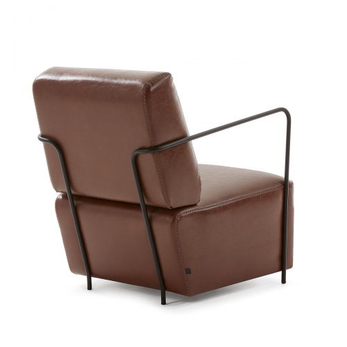 S564OX09 2 500x500 - Gamer Arm Chair - Brown Faux Leather