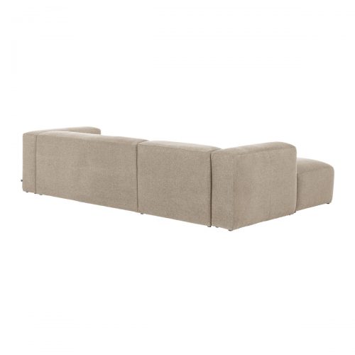 S751GR39 3 500x500 - The Blok 3 Seater LHS Chaise - Beige Fabric