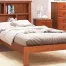 atlas 66x66 - Atlas King Single Bookcase Bed - Antique Oak