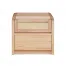 byron bedside 66x66 - Budget 3 Drawer Bedside 420mm