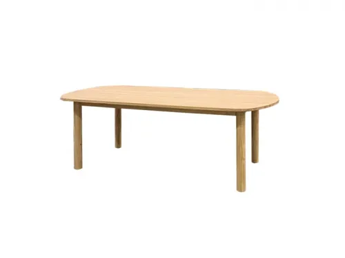 byron table 500x375 - Byron Oval 2400 Dining Table - Natural