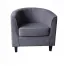 max tub 66x66 - Max Tub Chair - Charcoal