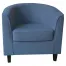 maxi denim 66x66 - Max Tub Chair - Charcoal