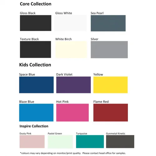 hypersonic colour chart 500x500 - Willow Bed - Double