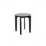 nordic 500 round lamp table black 66x66 - Nordic 500 Round Lamp Table Black