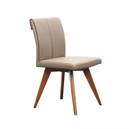 Hendrikd Dining Chair Leather Timber leg e537b89f d435 4d20 82e1 96c9165602c3 1024x1024 500x500 - Hendriks Dining Chair - Mocha Leather/Walnut Frame