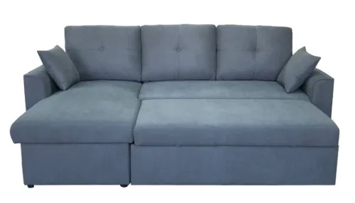 dover2 500x287 - Dover 2 Seater Sofabed & Reversible Chaise