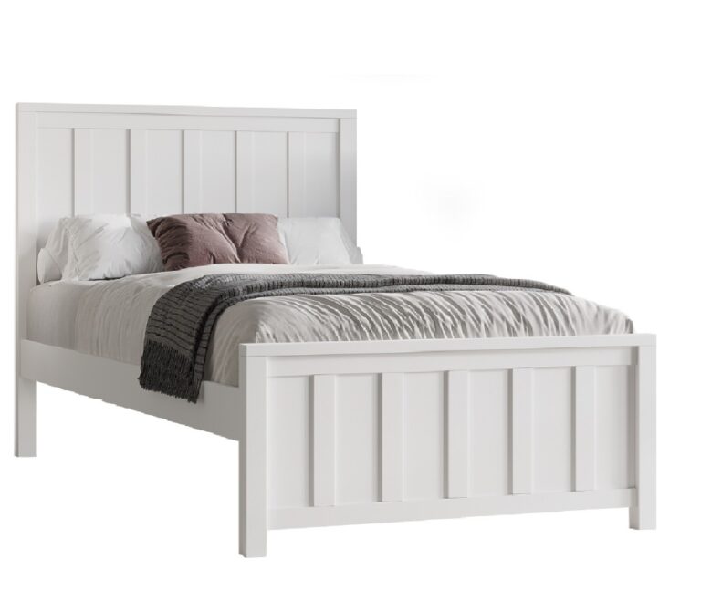 Jesse Single Bed - White - Moorabbin Home Furnishers