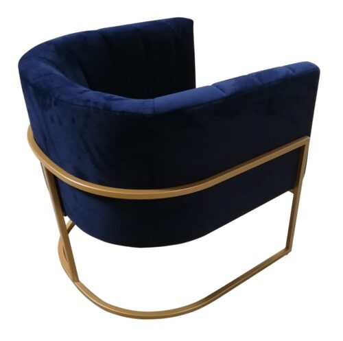 vol send 01 3 500x497 - Senda Tub Chair - Blue Velvet
