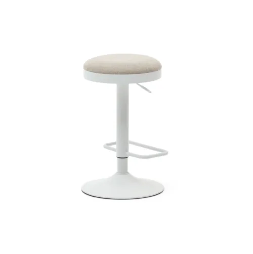 Zaib Bar Stool 500x502 - Zaib Stool - Beige/White