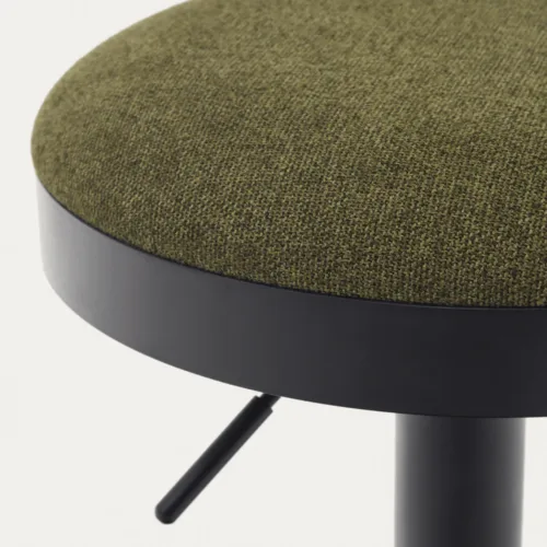 Zaib green 3 500x500 - Zaib Stool - Green/Black