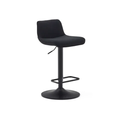 zenda black 500x500 - Zenda Stool - Black/Black