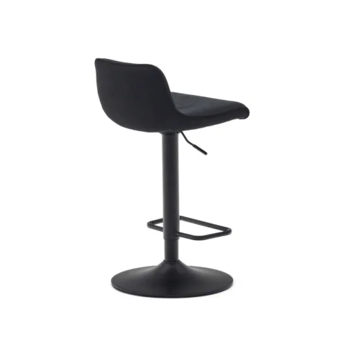 zenda black3 500x500 - Zenda Stool - Black/Black