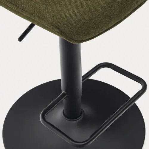 zenda green3 500x500 - Zenda Stool - Green/Black