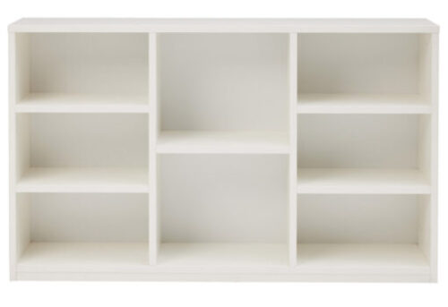 Hugo 3 x5 Scattered Bookcase 510x350 1 500x343 - Hugo 3 x 5 Staggered Bookcase