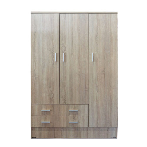 Natural 1600 Combo Robe 500x500 - Hugo Combination Wardrobe - Natural Oak