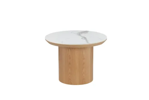 cleo lamp table 500x334 - Cleo 700 Round Lamp Table - Ceramic Top