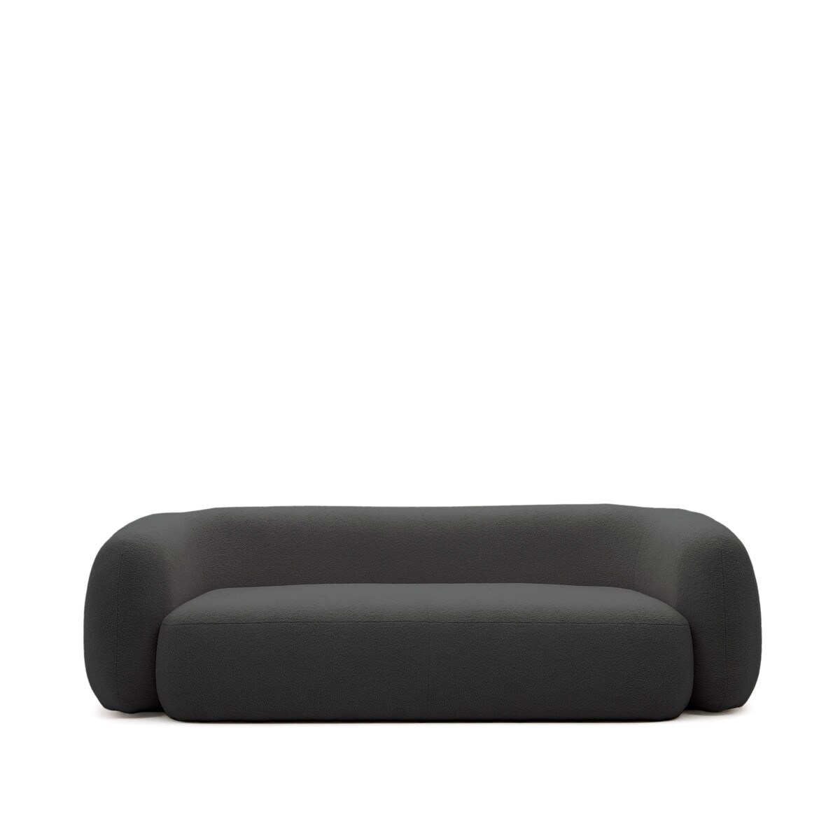 martina black - Martina Boucle Sofa - Black