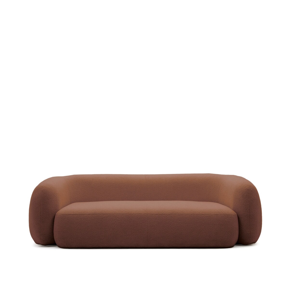 martina terra - Martina Boucle Sofa - Terracotta