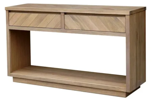 parkville hall table 500x321 - Parkville 2 Drawer Console - Parquetry Design