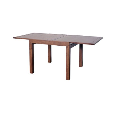 sorrento light walnut open 500x500 - Sorrento 900 Extension Dining Table - Light Walnut