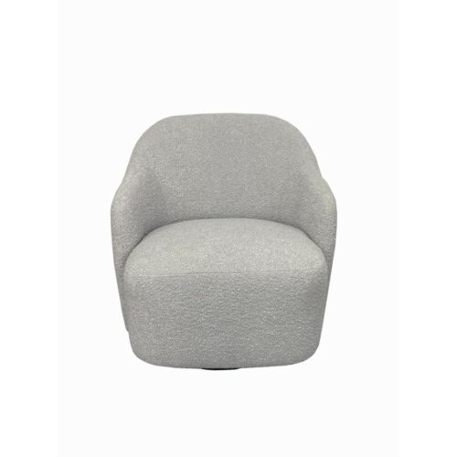 vol ibizb 12 1 500x500 - Ibiza Swivel Boucle Arm Chair - Light Grey