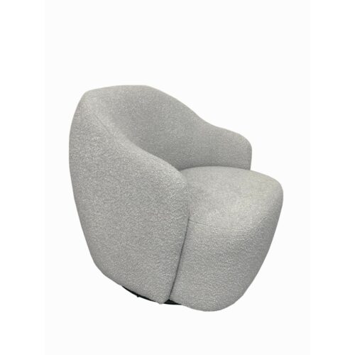 vol ibizb 12 2 500x500 - Ibiza Swivel Boucle Arm Chair - Light Grey