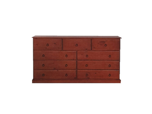 Dawson 9 Drawer Tallboy 2 500x375 - Dawson 9 Drawer Tallboy - Antique Oak