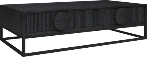 coffee table noah 500x195 - Noah Rectangle Coffee Table Black