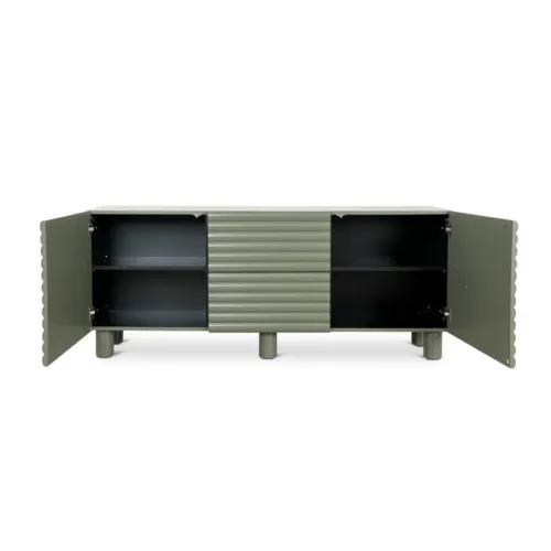 DT10071 KD1.8mBuffetUnit Green 2 1100x 500x500 - Ling 1800 Sideboard - Green