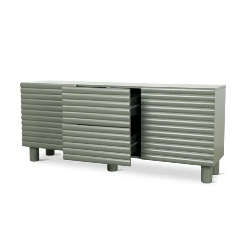 DT10071 KD1.8mBuffetUnit Green 4 1100x 500x500 - Ling 1800 Sideboard - Green
