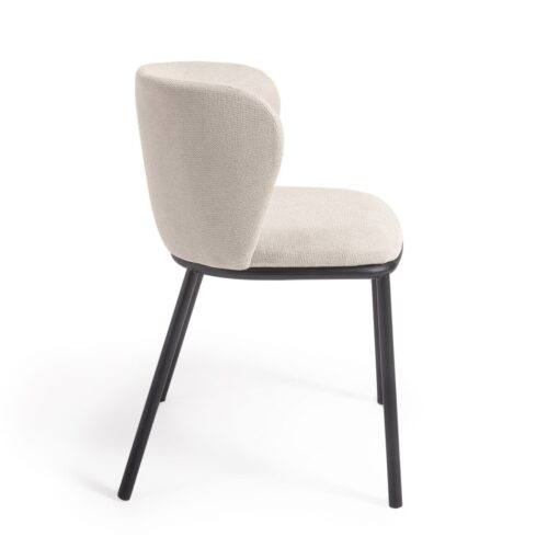 CC3000KY12 1 500x500 - Ciselia Chenille Dining Chair - Beige