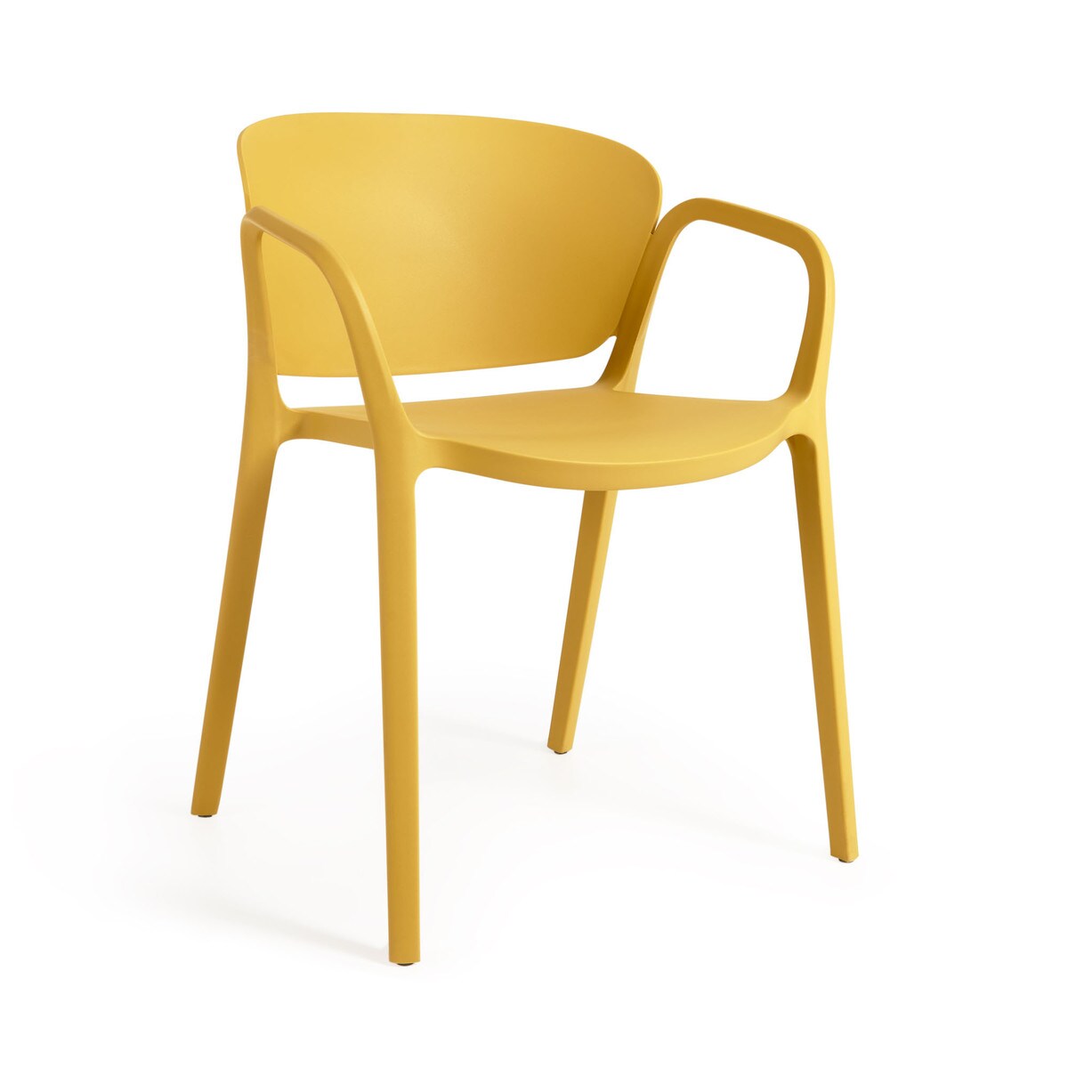 CC6094S31 0 - Ania Stackable Dining Chair - Yellow