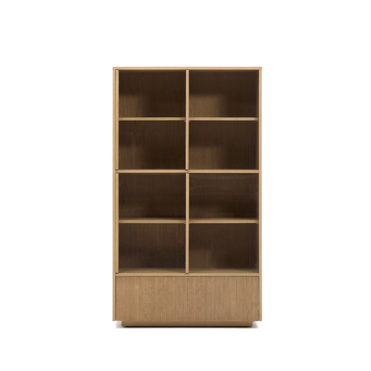 M1200016MM40A 0 - Helvine Display Cabinet - Oak