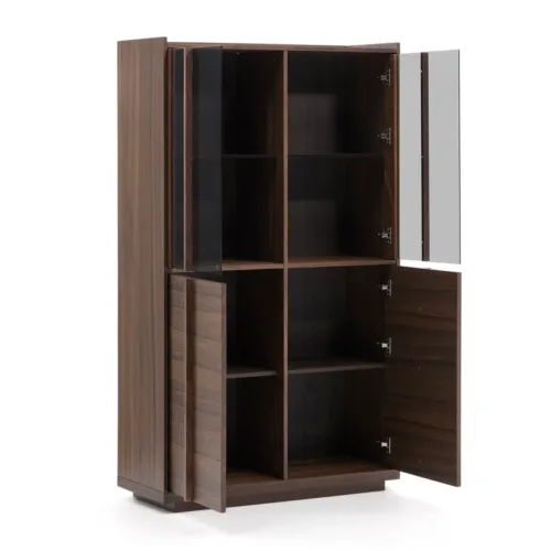 SB KAV ONIX WAL DRKB1 500x500 - Onix Display Cabinet - Dark Brown