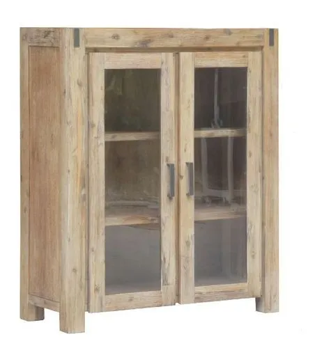 Safarismall - Safari Small Display Cabinet - Acacia