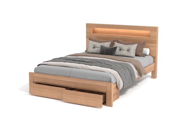Amora queen king and drawers - Amora Messmate Double Bedframe