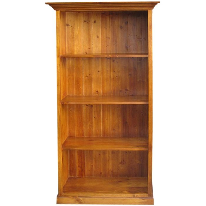 l.a bookcase 6x3 1 - LA 6x3 Bookcase - Blackwood