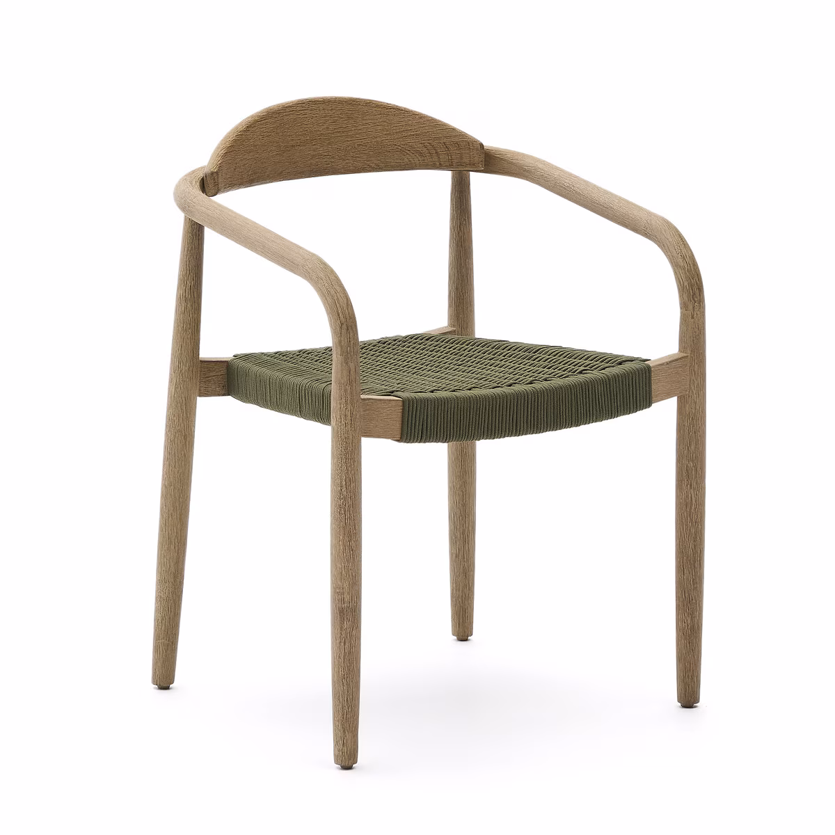 CC0555J19 0 - Glynis Dining Chair - Natural Green